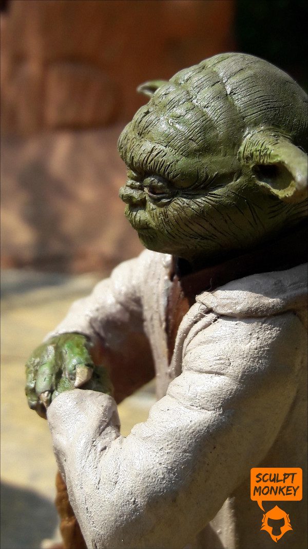 Custom Yoda Figurine - Side Profile